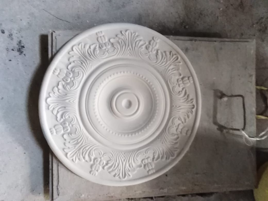 Gypsum Medallion (Medium Size)